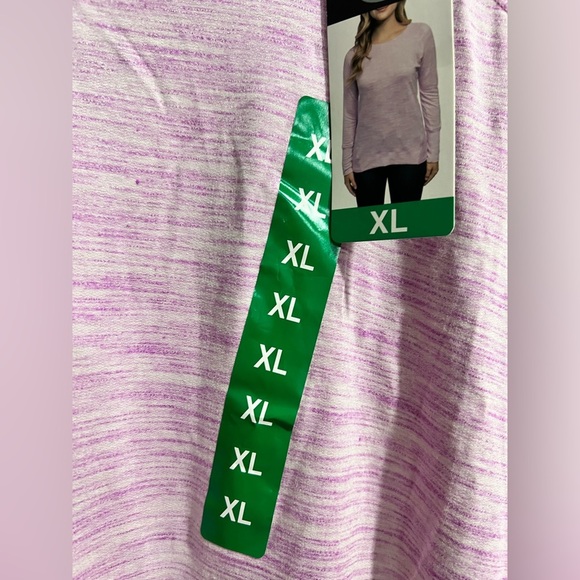 Women’s NWT New‎ champion purple top crew XL - Picture 3 of 10